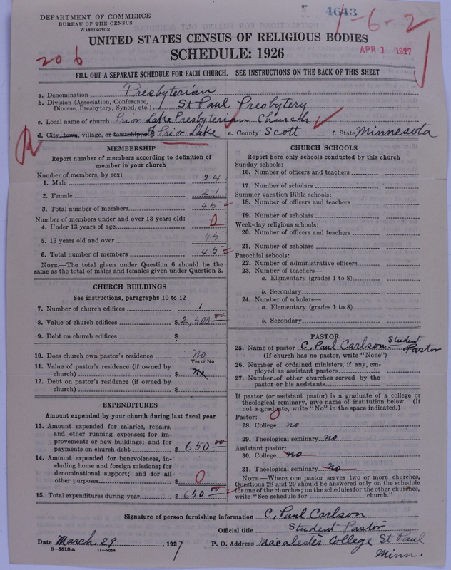 Scan of Presbyterian Church in the United States of America: 4643