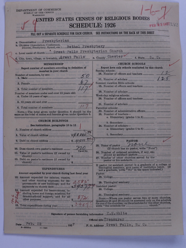 Scan of Presbyterian Church in the United States: 1352