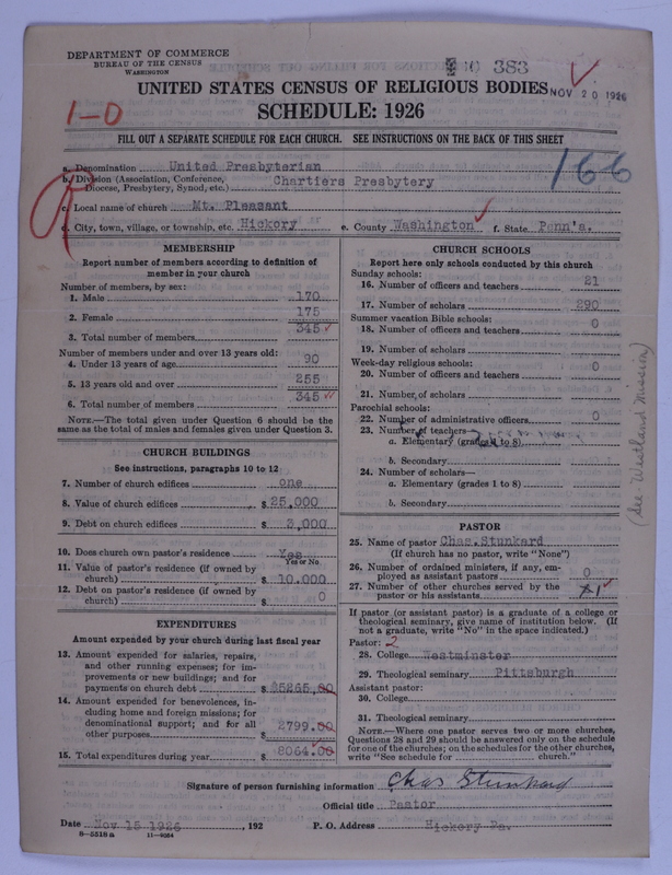 Scan of United Presbyterian Church of North America: 383