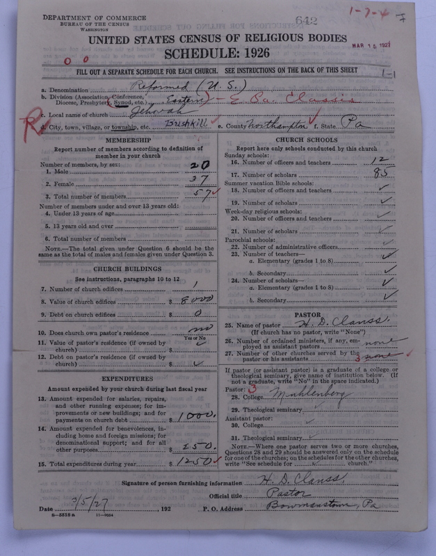 Scan of Reformed Church in the United States: 642