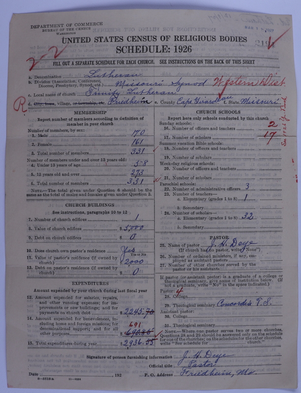 Scan of Evangelical Lutheran Synodical Conference of America: Evangelical Lutheran Synod of Missouri, Ohio, and Other States: 2194