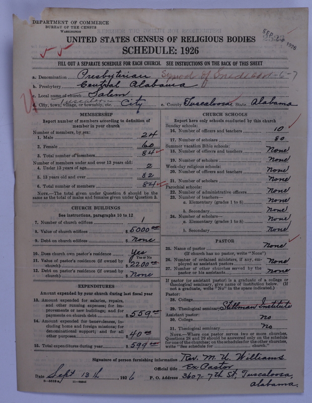 Scan of Presbyterian Church in the United States: 2523