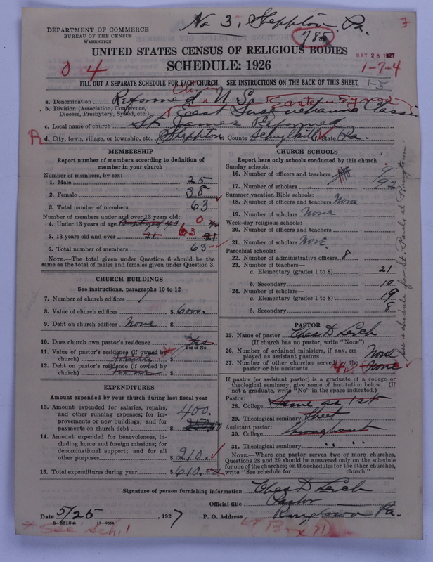 Scan of Reformed Church in the United States: 785