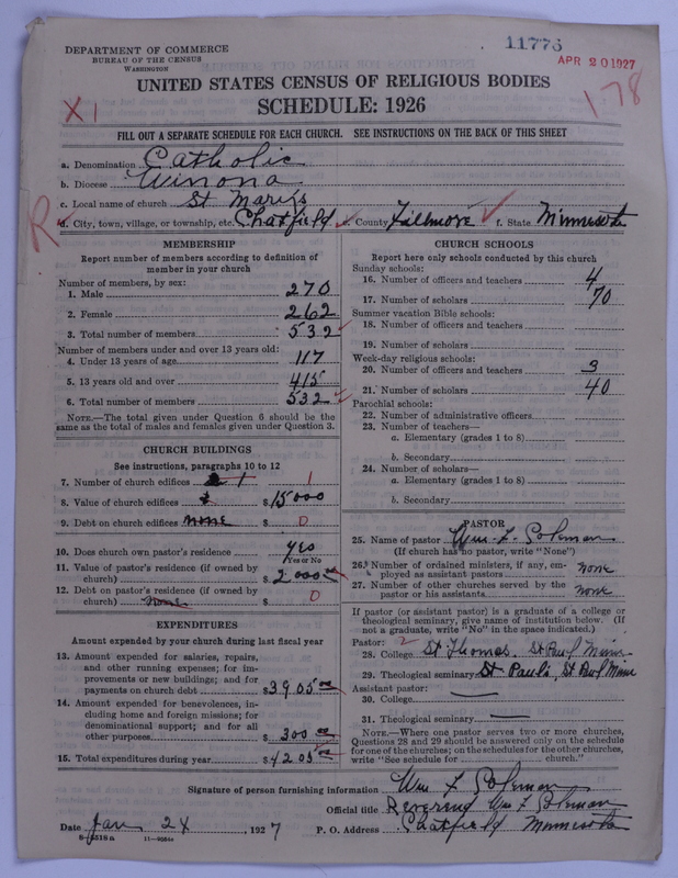 Scan of Roman Catholic Church: 11776