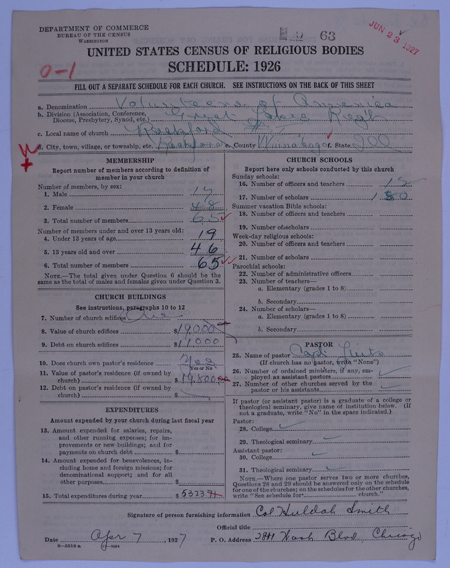 Scan of Volunteers of America: 63