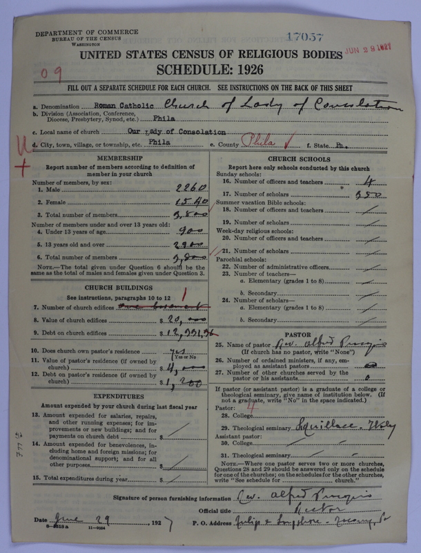 Scan of Roman Catholic Church: 17057