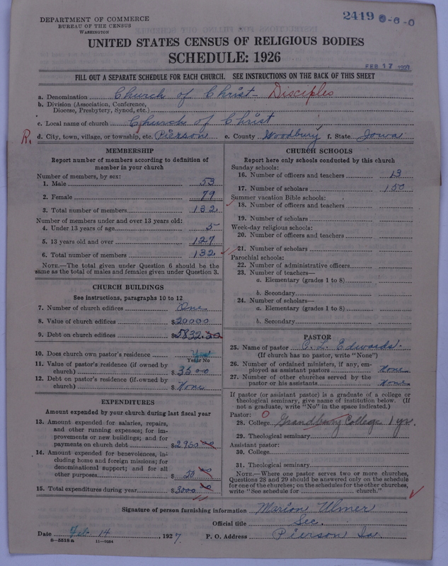 Scan of Disciples of Christ: 2419