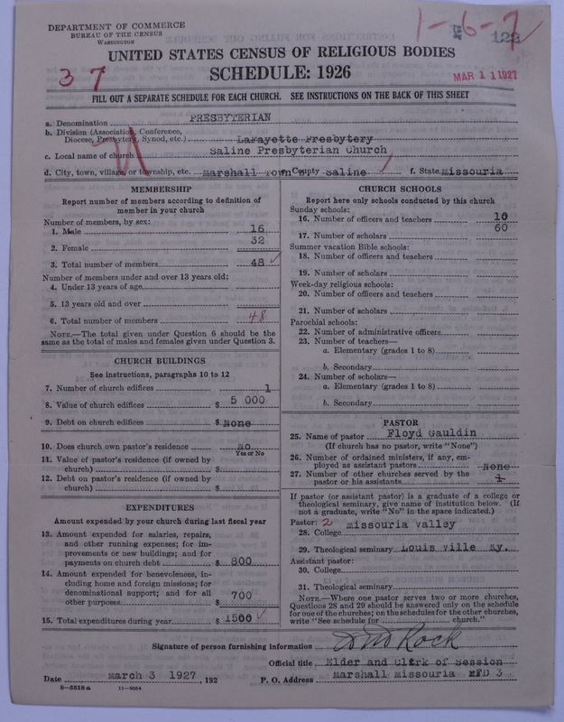 Scan of Presbyterian Church in the United States: 122