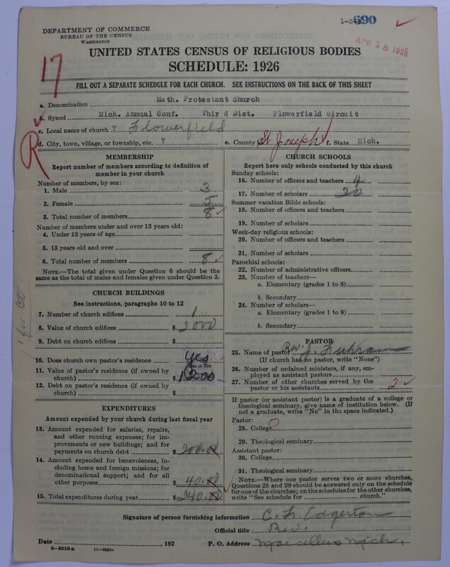 Scan of Methodist Protestant Church: 690
