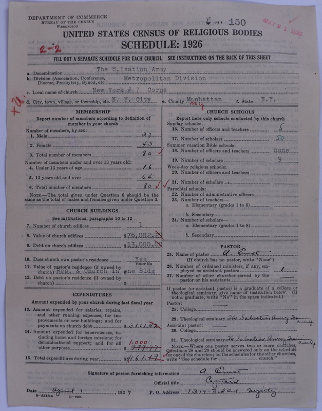 Scan of Salvation Army: 150