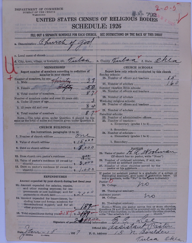 Scan of Church of God (Headquarters, Anderson, Ind.): 792