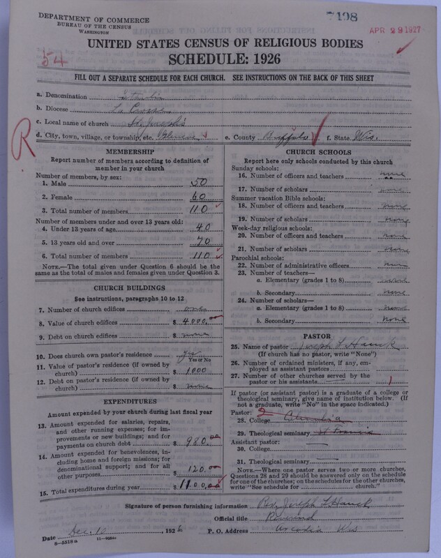 Scan of Roman Catholic Church: 7408