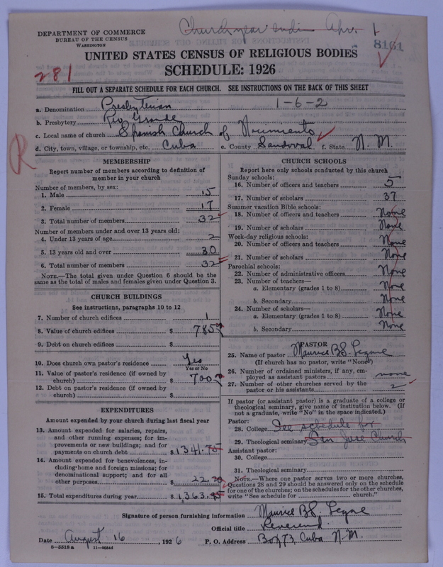 Scan of Presbyterian Church in the United States of America: 8161