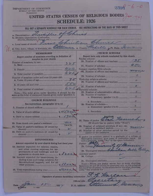 Scan of Disciples of Christ: 2391