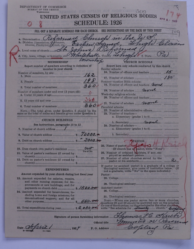 Scan of Reformed Church in the United States: 508