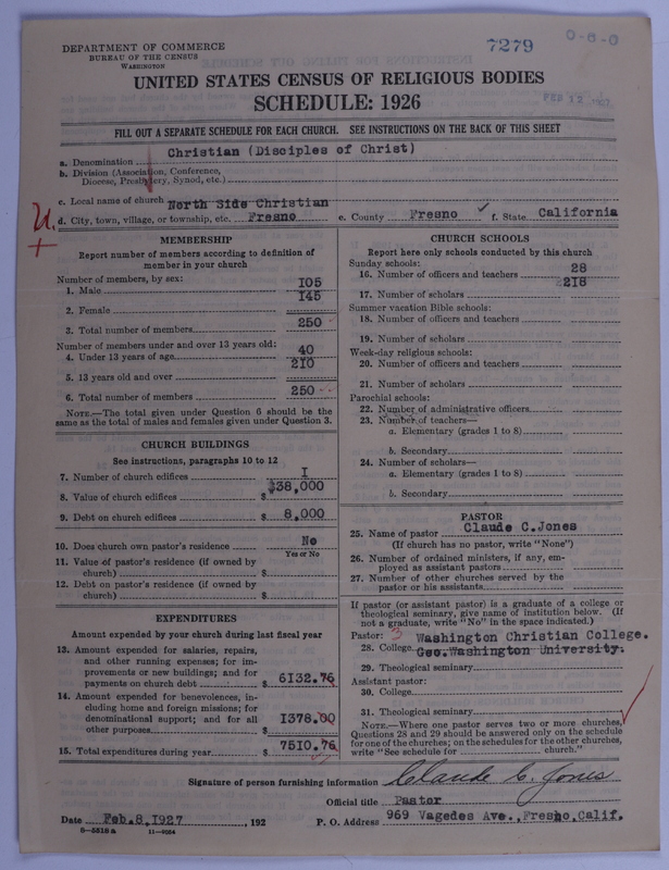 Scan of Disciples of Christ: 7279
