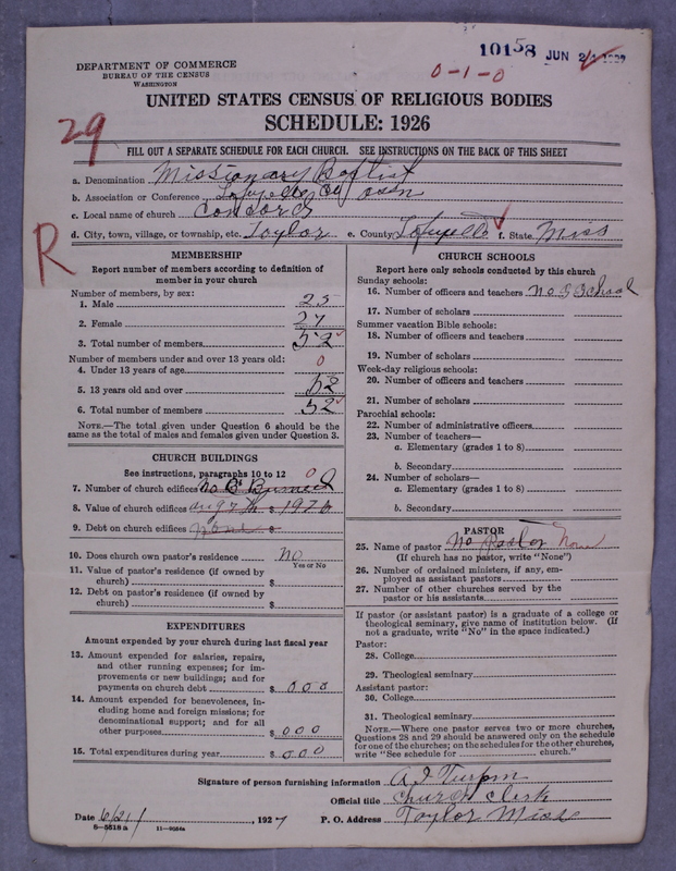 Scan of Southern Baptist Convention: 10158