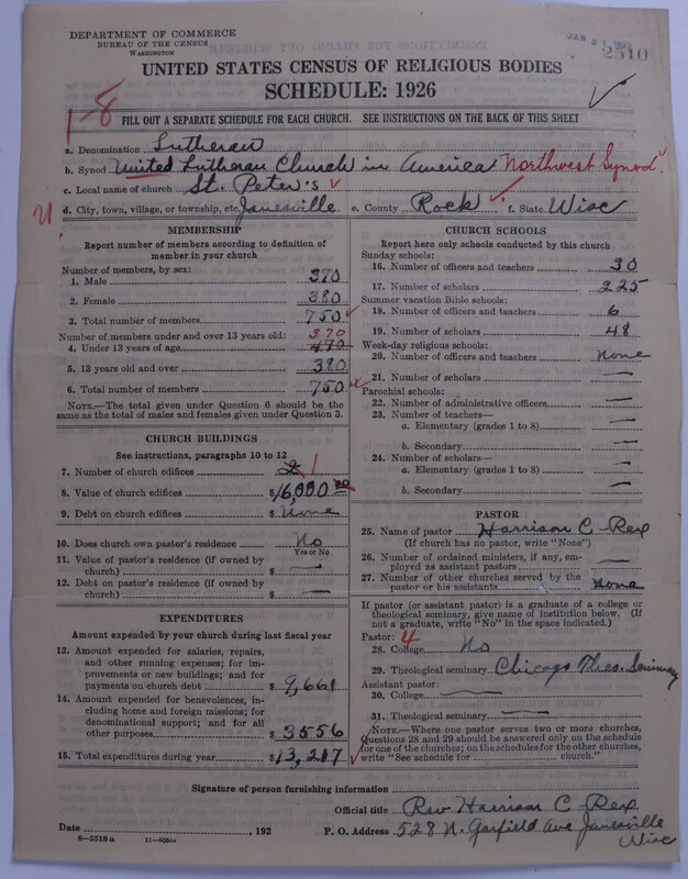 Scan of United Lutheran Church in America: 2510