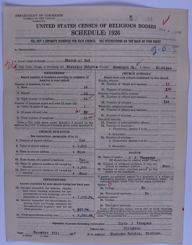 Scan of Church of God (Headquarters, Anderson, Ind.): 281