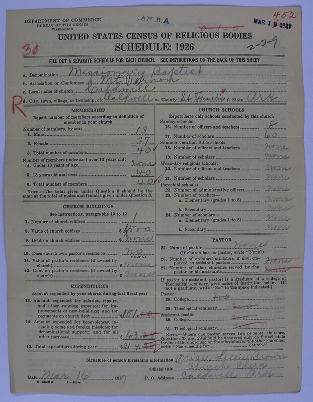 Scan of Landmark Baptist of America: 452