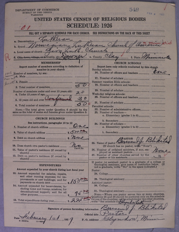 Scan of Norwegian Lutheran Church of America: 549