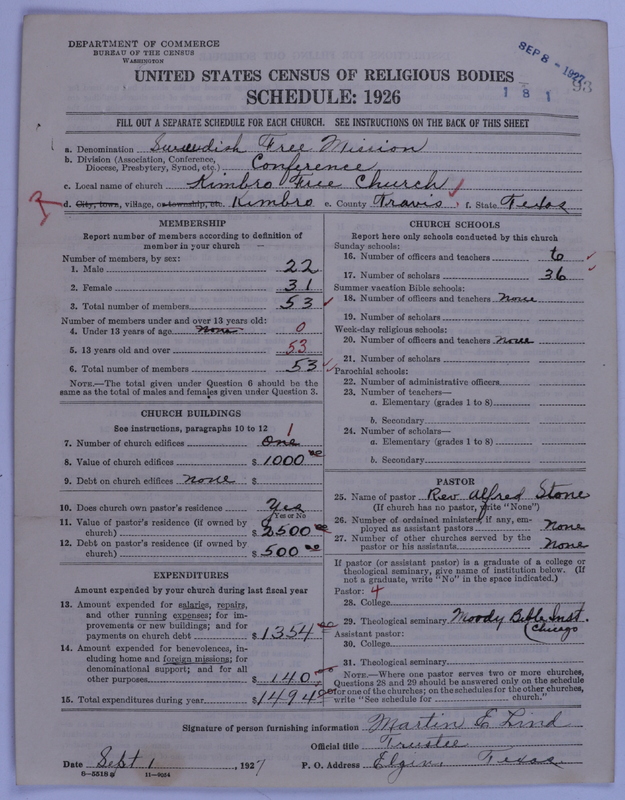 Scan of Swedish Evangelical Free Church of the United States of America: 93