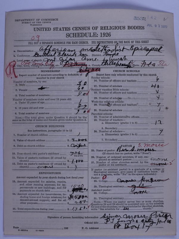 Scan of African Methodist Episcopal Church: 3532