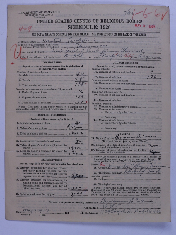 Scan of United Presbyterian Church of North America: 789