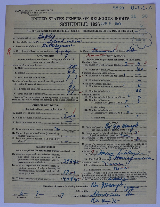 Scan of Negro Baptists: 8860