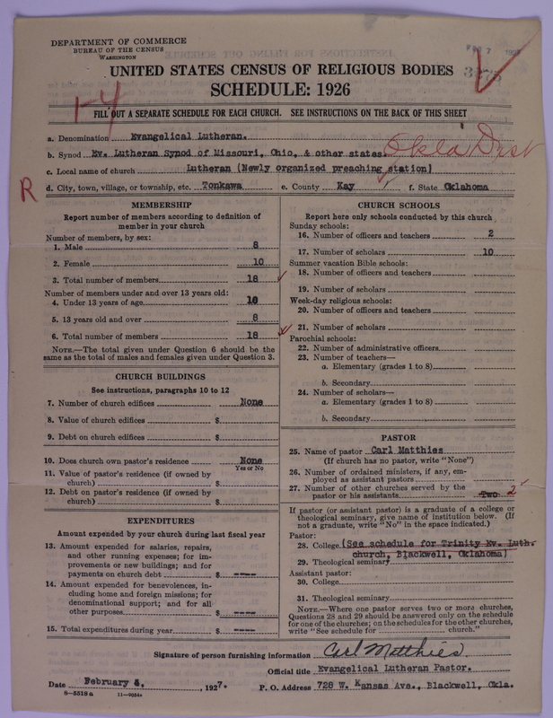 Scan of Evangelical Lutheran Synodical Conference of America: Evangelical Lutheran Synod of Missouri, Ohio, and Other States: 3275