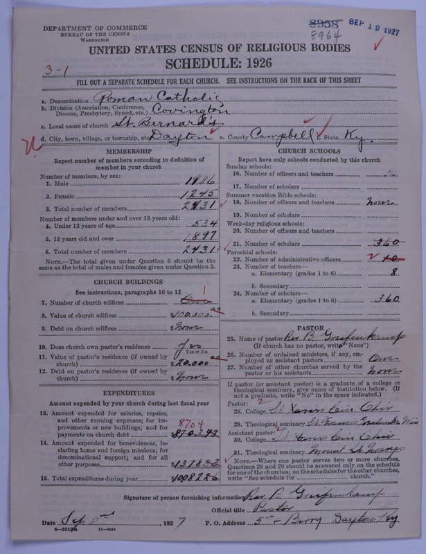 Scan of Roman Catholic Church: 8964