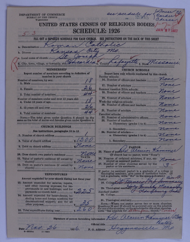 Scan of Roman Catholic Church: 2305