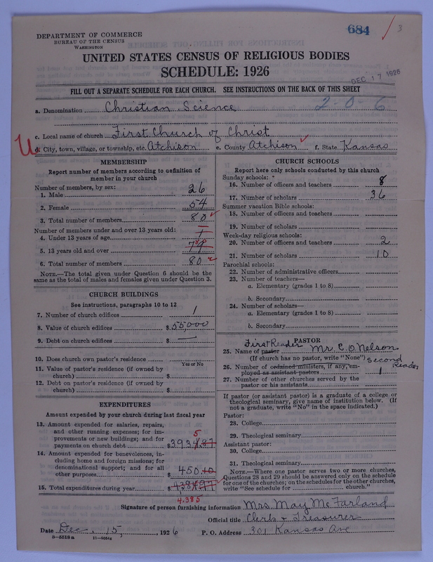 Scan of Church of Christ, Scientist: 684