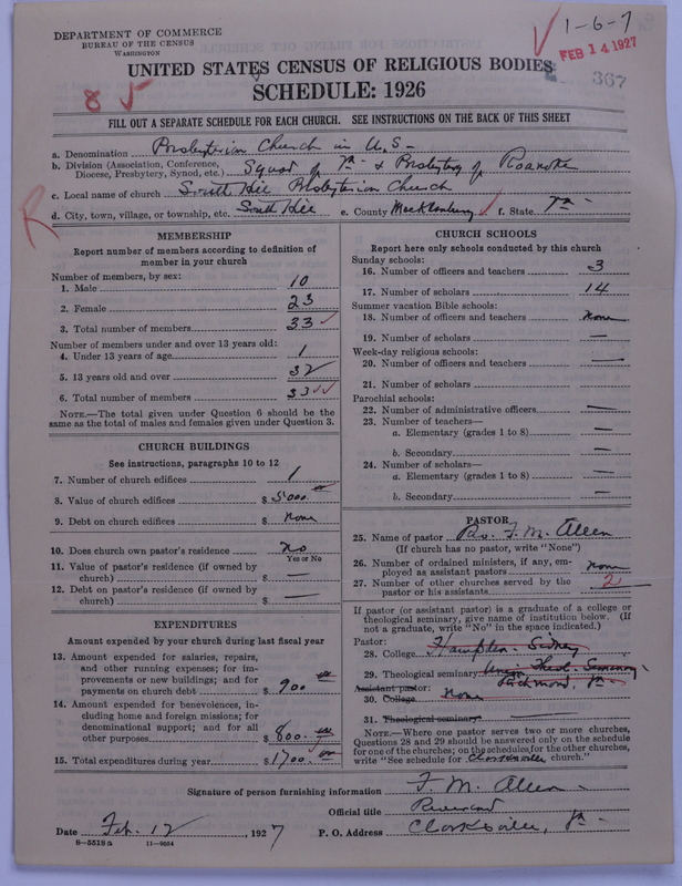 Scan of Presbyterian Church in the United States: 367