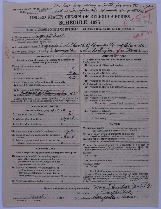 Scan of Congregational Churches: 205
