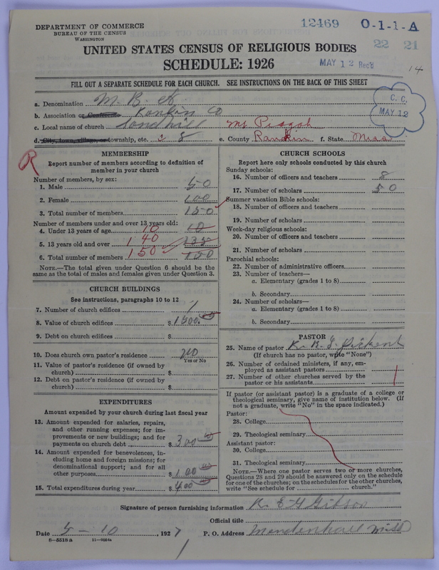 Scan of Negro Baptists: 12469