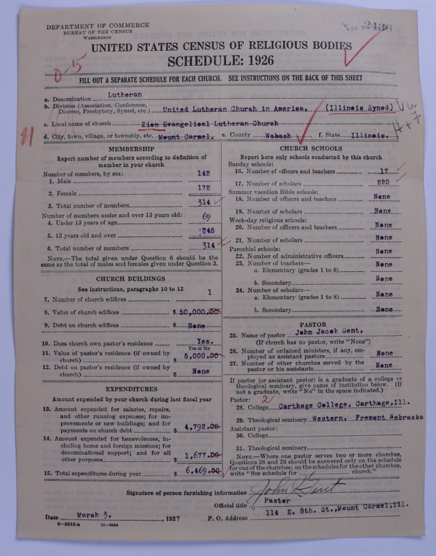 Scan of United Lutheran Church in America: 2436