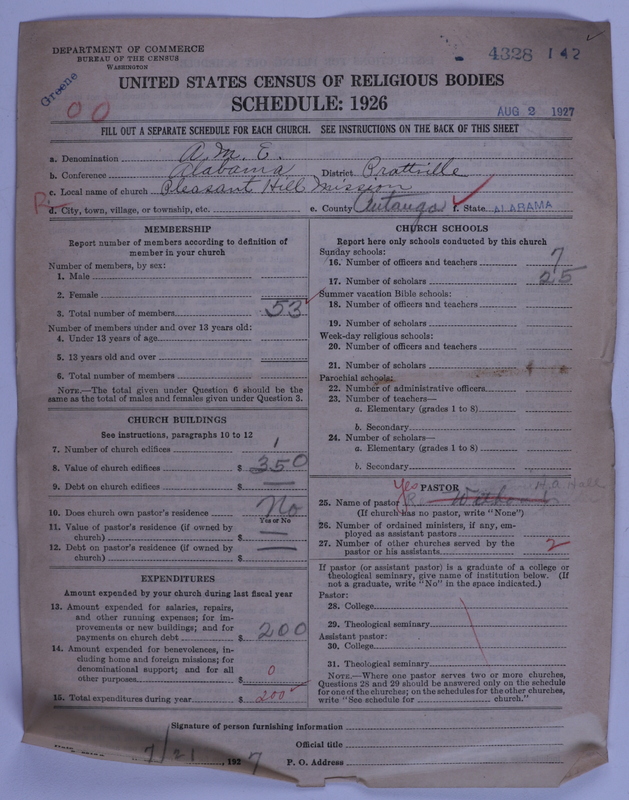Scan of African Methodist Episcopal Church: 4328
