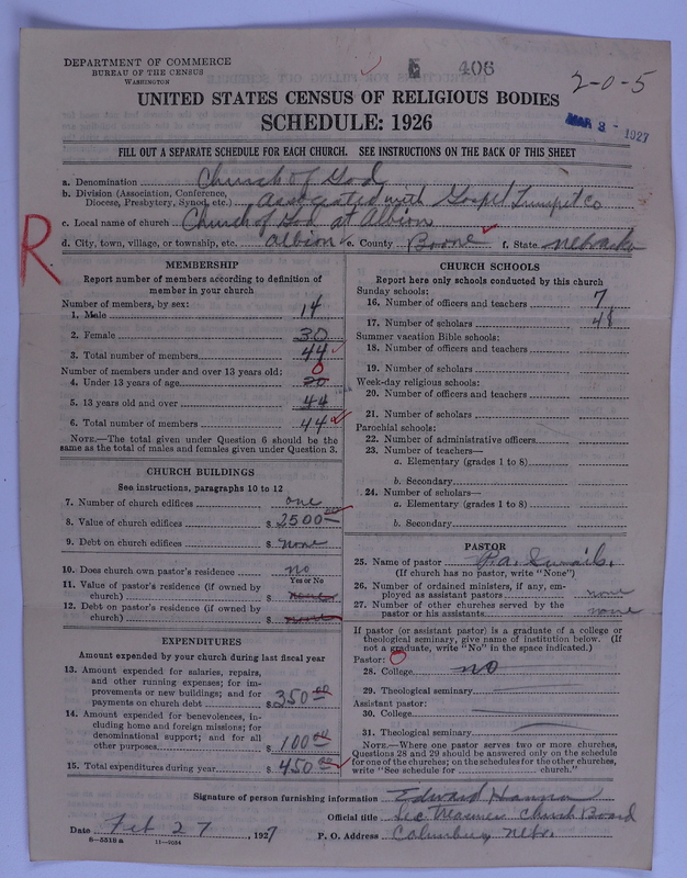 Scan of Church of God (Headquarters, Anderson, Ind.): 406