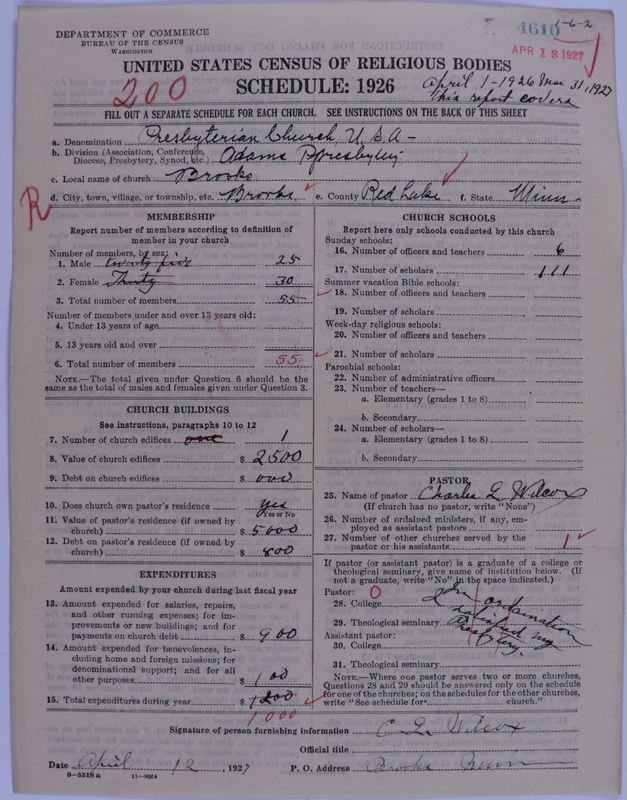 Scan of Presbyterian Church in the United States of America: 4610