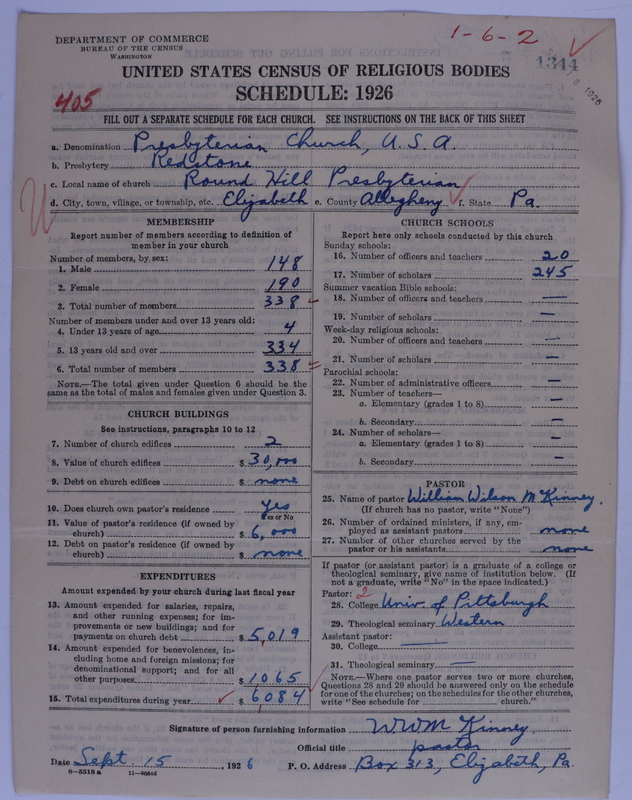 Scan of Presbyterian Church in the United States of America: 1344