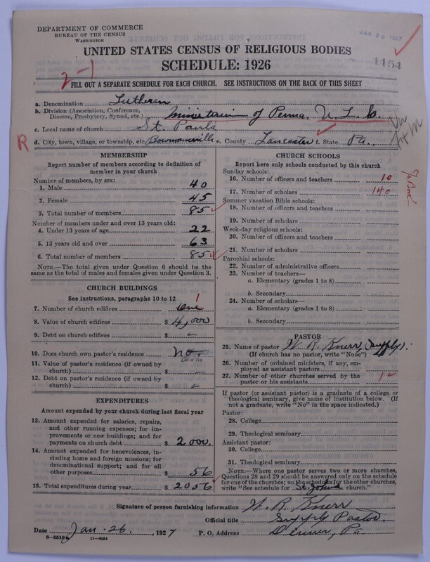Scan of United Lutheran Church in America: 1154