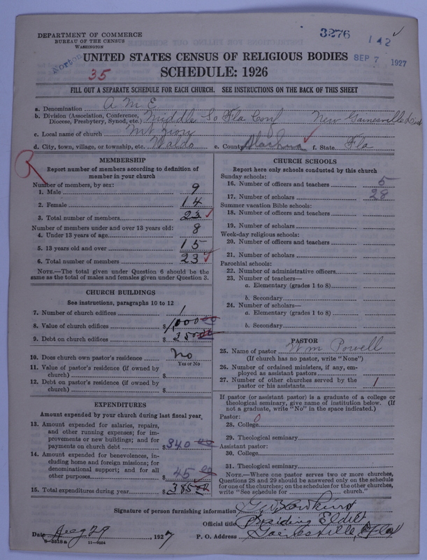 Scan of African Methodist Episcopal Church: 3276