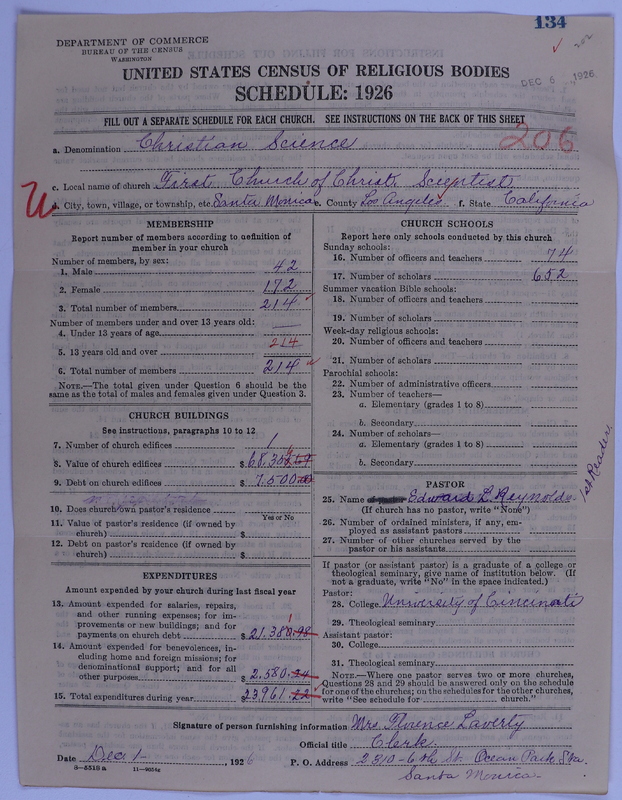 Scan of Church of Christ, Scientist: 134