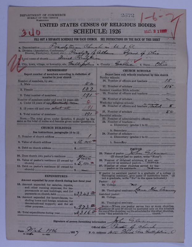 Scan of Presbyterian Church in the United States of America: 2672