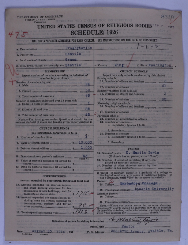 Scan of Presbyterian Church in the United States of America: 8310