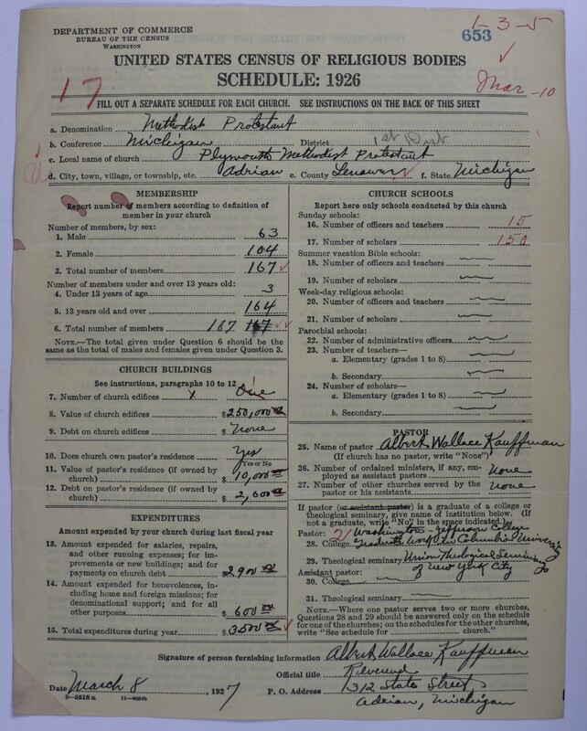 Scan of Methodist Protestant Church: 653