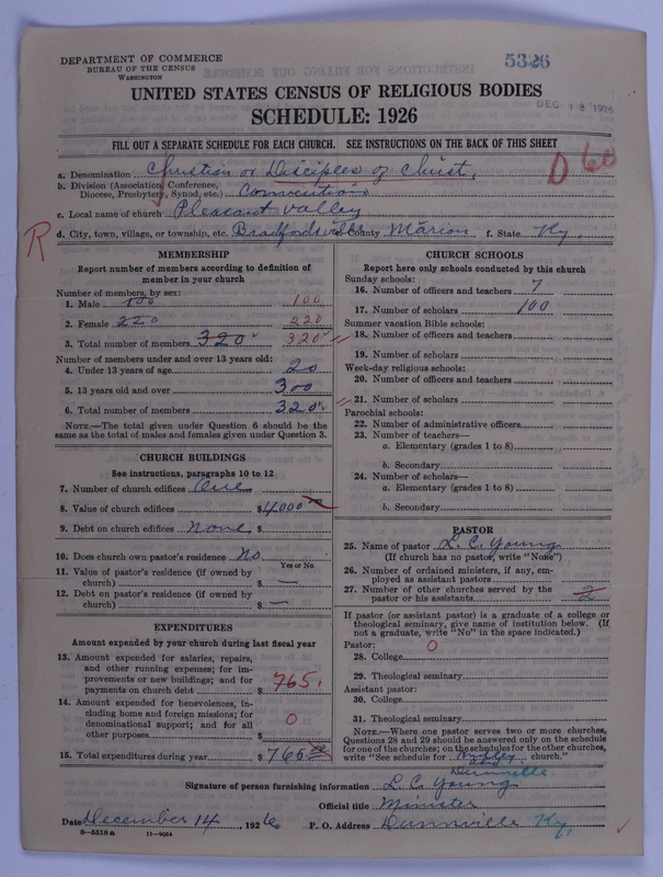 Scan of Disciples of Christ: 5326