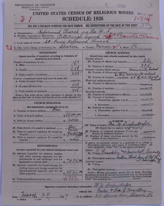 Scan of Reformed Church in the United States: 559