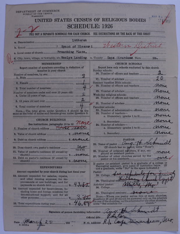 Scan of Evangelical Lutheran Synodical Conference of America: Evangelical Lutheran Synod of Missouri, Ohio, and Other States: 2199